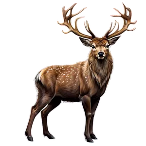 Stag Tattoo Design PNG Quy71 PNG