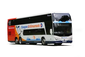Stagecoach Bus Glasgow Kilmarnock Route X76 PNG image