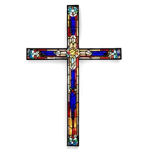 Stained Glass Cruz Png Iep PNG image