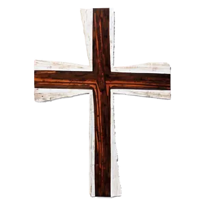 Stained Wooden Cross PNG Igu81 PNG