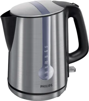 Stainless Steel Electric Kettle Philips PNG image