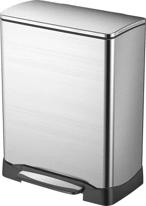 Stainless Steel Pedal Trash Can
