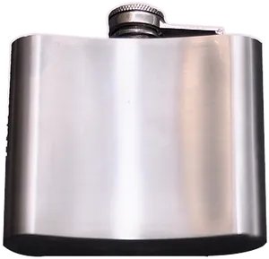 Stainless Steel Pocket Flask PNG