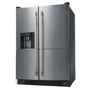 Stainless Steel Refrigerator PNG Cpg3 PNG