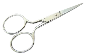 Stainless Steel Scissors Isolated PNG