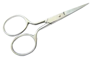 Stainless Steel Scissors Isolated PNG image