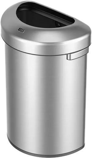 Stainless Steel Sensor Trash Can PNG image