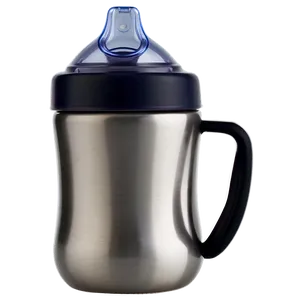 Stainless Steel Sippy Cup Png 06282024 PNG image