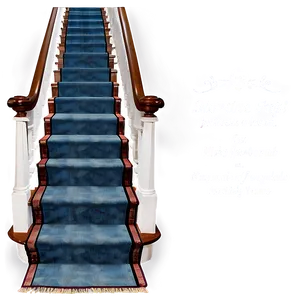 Staircase Carpet Runner PNG 24