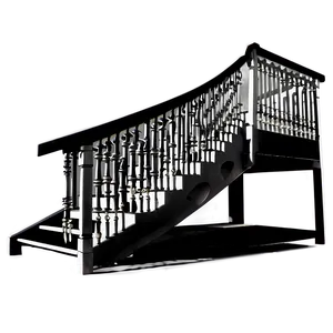 Staircase With Landing PNG Kfo PNG