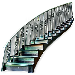 Staircase With Railing PNG 45 PNG