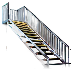 Staircase With Slide PNG Weo