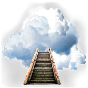 Stairway Beyond The Clouds PNG 56