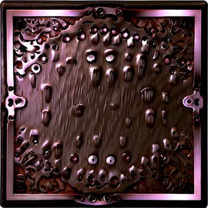 Stamped Metal Plate PNG Ggw