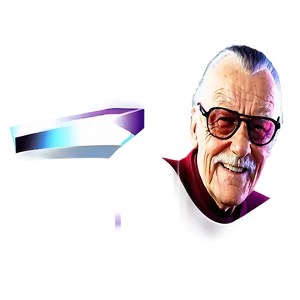 Stan Lee B PNG image