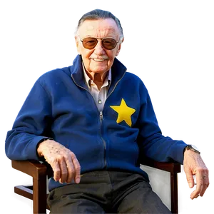 Stan Lee Behind The Scenes PNG 52 PNG