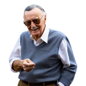 Stan Lee Behind The Scenes PNG 79 PNG