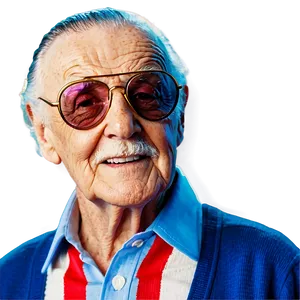Stan Lee Behind The Scenes PNG Vol46 PNG