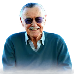 Stan Lee C PNG image