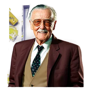 Stan Lee Comic Strip PNG 06242024