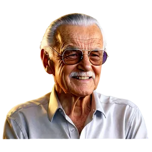 Stan Lee Dynamic Drawing PNG Jkv76 PNG