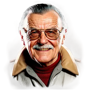 Stan Lee Graphic Novel Style PNG 20 PNG