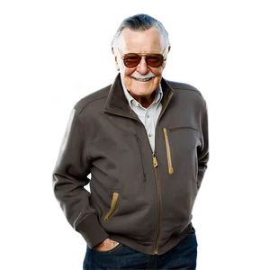 Stan Lee In Marvel Studio PNG Vrb91 PNG