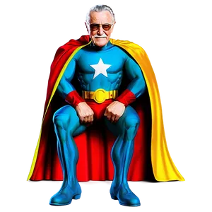 Stan Lee Superhero Sketch PNG 99 PNG