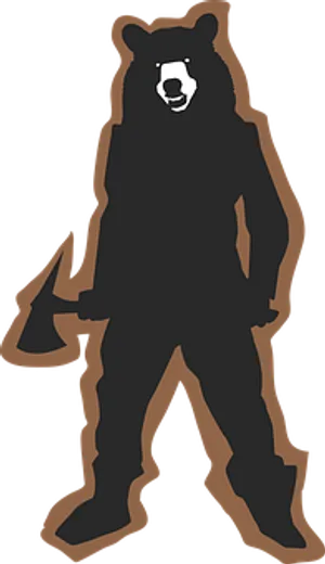 Standing Bear Silhouette