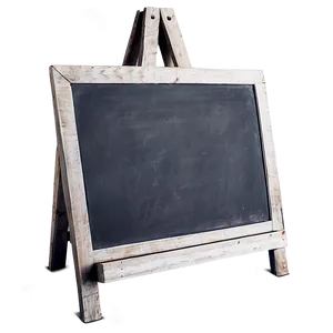 Standing Chalkboard PNG 11 PNG