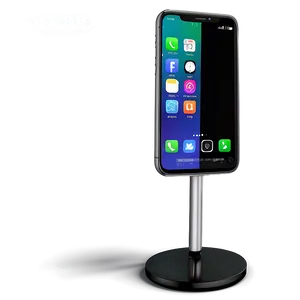 Standing Phone Mockup PNG Mum2 PNG
