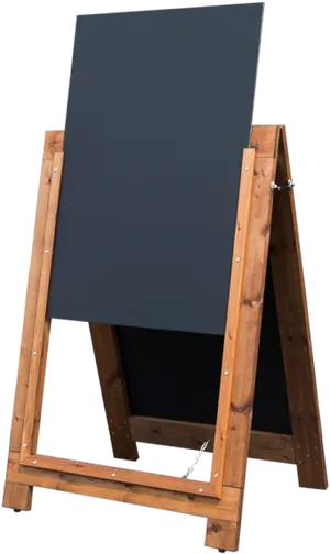 Standing Wooden A Frame Chalkboard