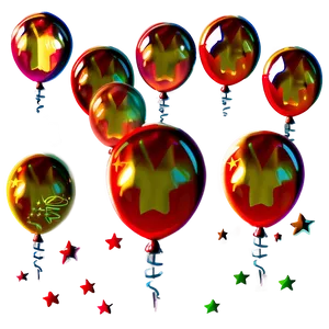 Star Balloons PNG 05042024