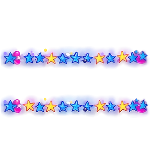 Star Border Outline PNG 05252024