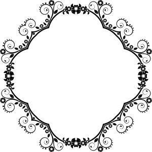 Star Circle Vector Black Background PNG image