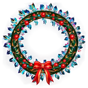 Star Decorated Wreath Png 94 PNG image