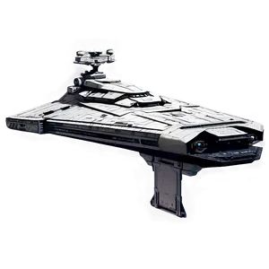 Star Destroyer Side View PNG 28