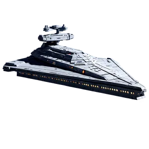 Star Destroyer With Fighters Png Shq PNG image