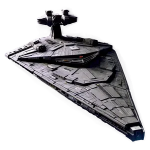 Star Destroyer With Tie Fighters Png 06122024 PNG image