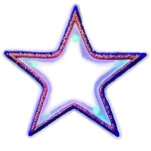 Star Outline For Craft PNG 99