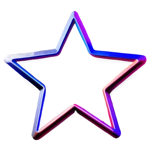 Star Outline Template Png 05252024 PNG image