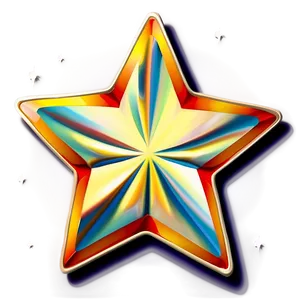 Star Outline With Shadow PNG 82 PNG