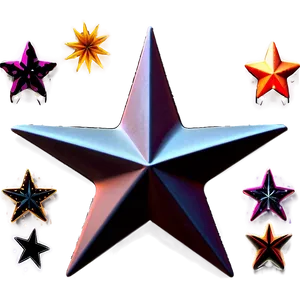 Star Shape Png Npb39 PNG image