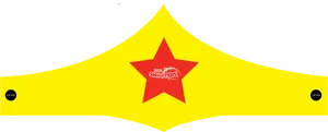 Star Shaped Photobooth Template PNG