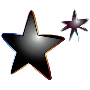 Star Silhouette Outline PNG Kar PNG