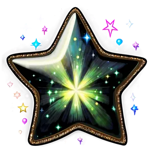 Star Sparkle Art PNG 06132024 PNG