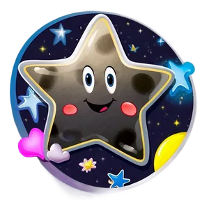 Star Sticker For Kids PNG 32
