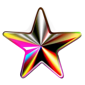 Star Sticker For Laptop PNG Vub