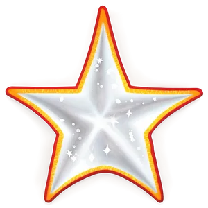 Star Sticker For Planner PNG 06132024
