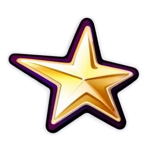 Star Sticker For Planner PNG Vud